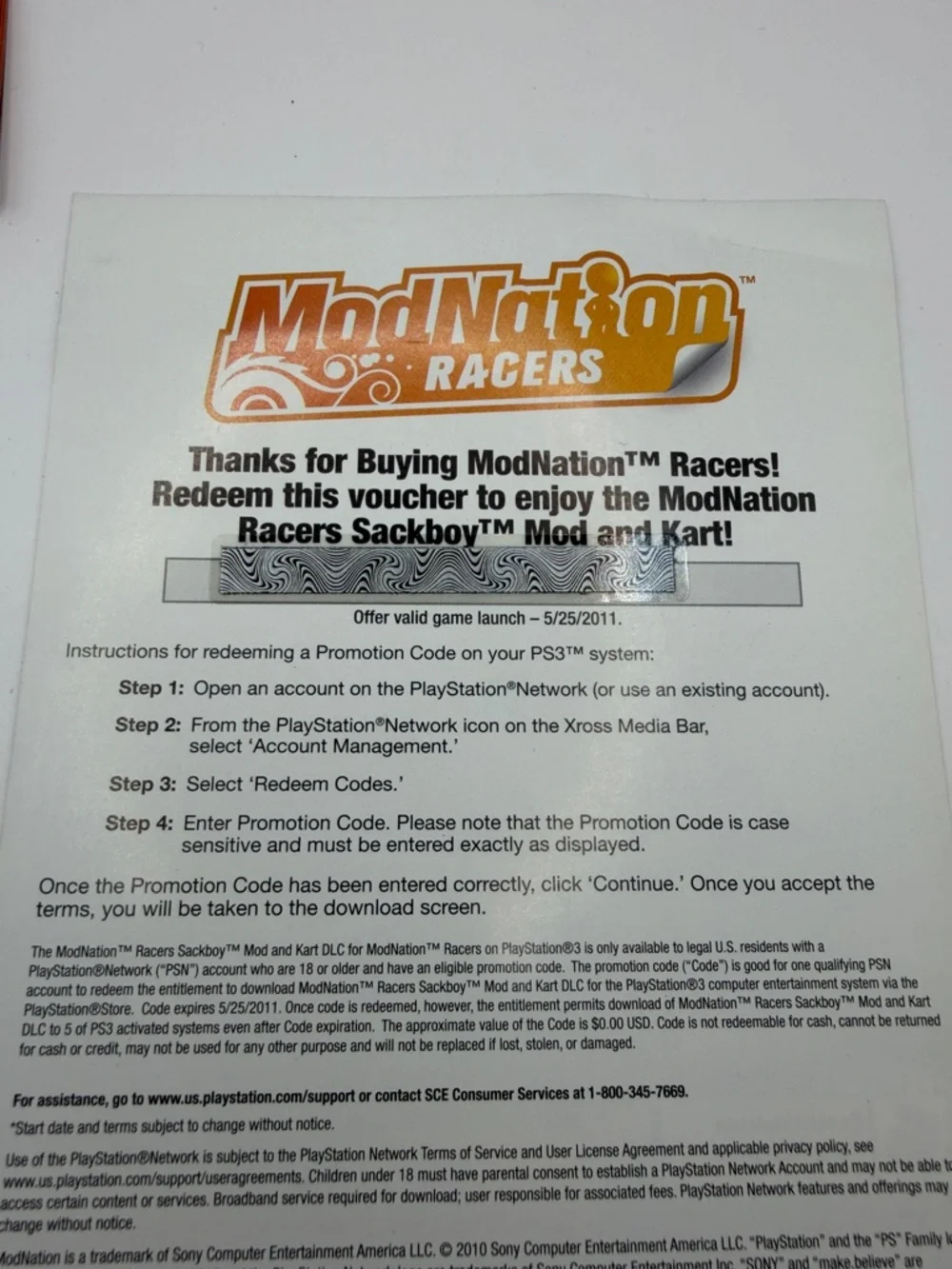 PS3 ModNation Racers Sony PlayStation 3 2010 Video Game Disco complete‎